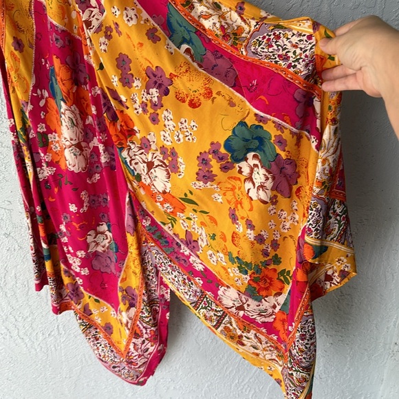 Anthropologie Handkerchief Dress Size M/L - Picture 6 of 9